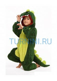 Кигуруми Детский Динозавр Premium
